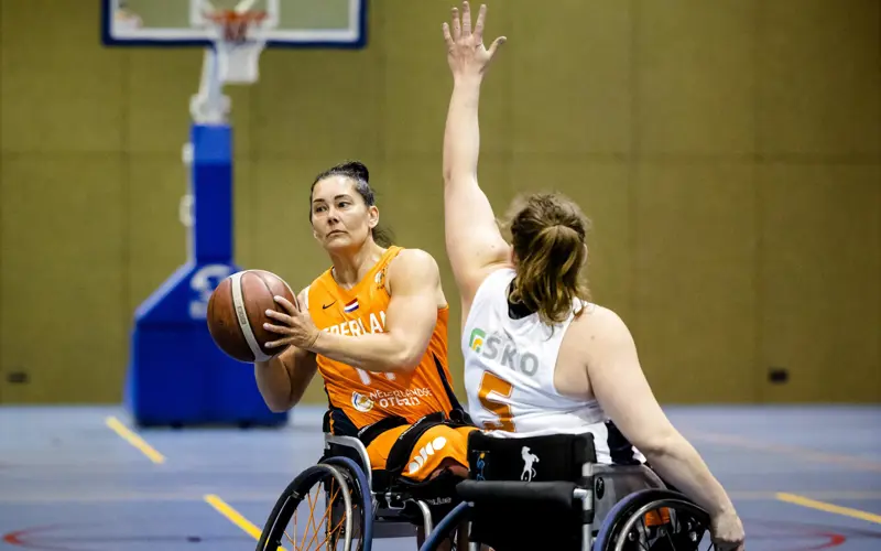 Bo en Mariska Rolstoelbasketbal