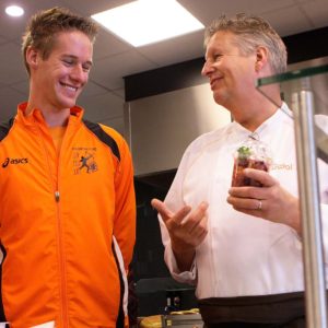 Voedingsworkshops en advies met Erik te Velthuis in het Topsportrestaurant op Papendal